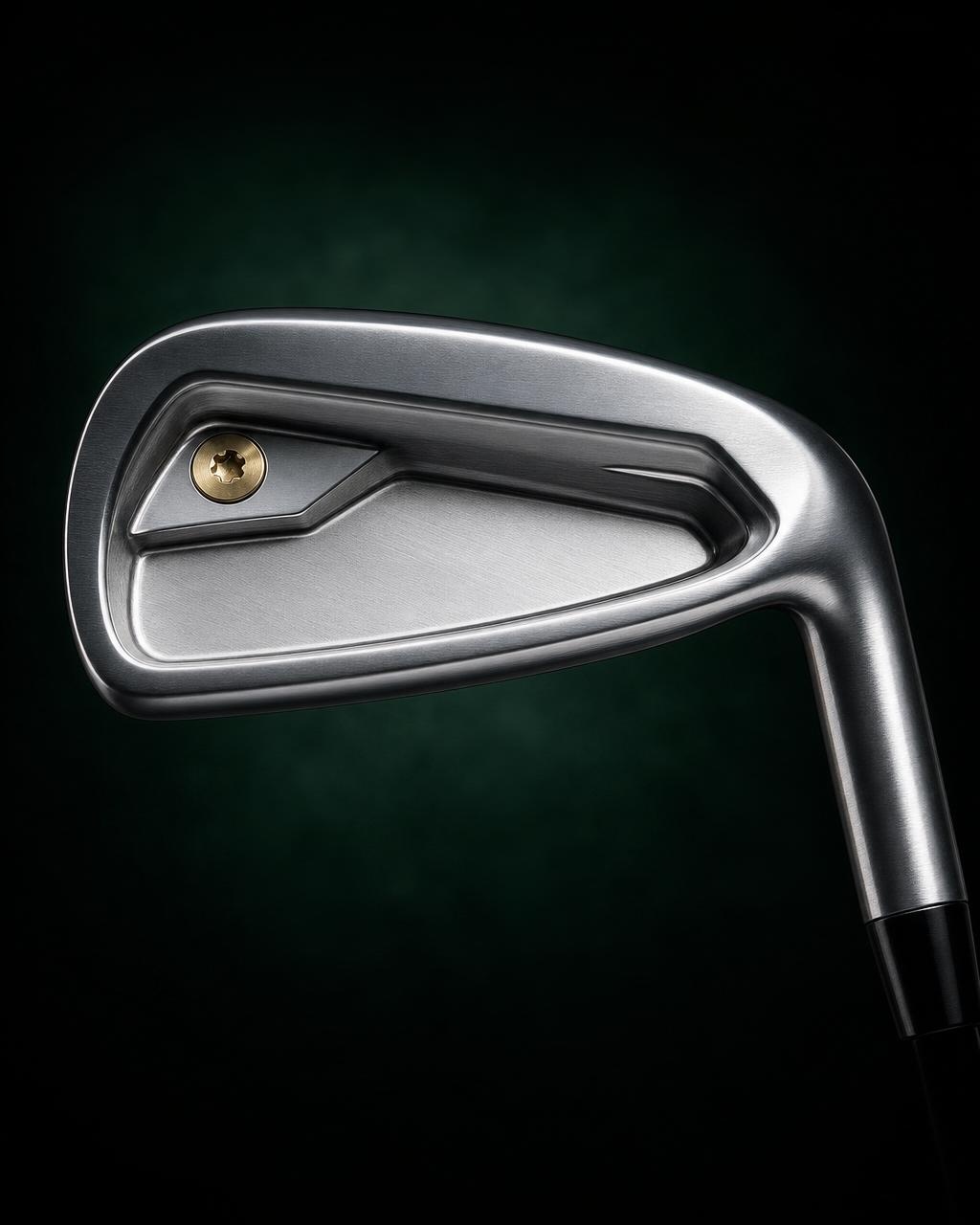 LHO 01 forged left-handed iron detail